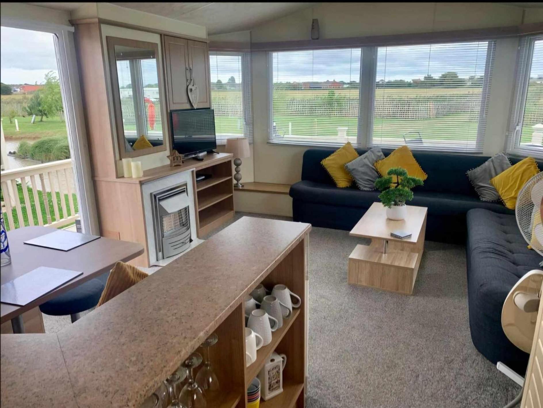 8 Berth 3 Bed Caravan Golden Palm Ml9 Chapel Saint Leonards Buitenkant foto